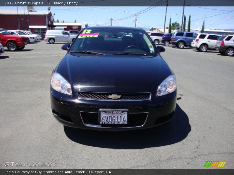 Black / Ebony 2012 Chevrolet Impala LTZ