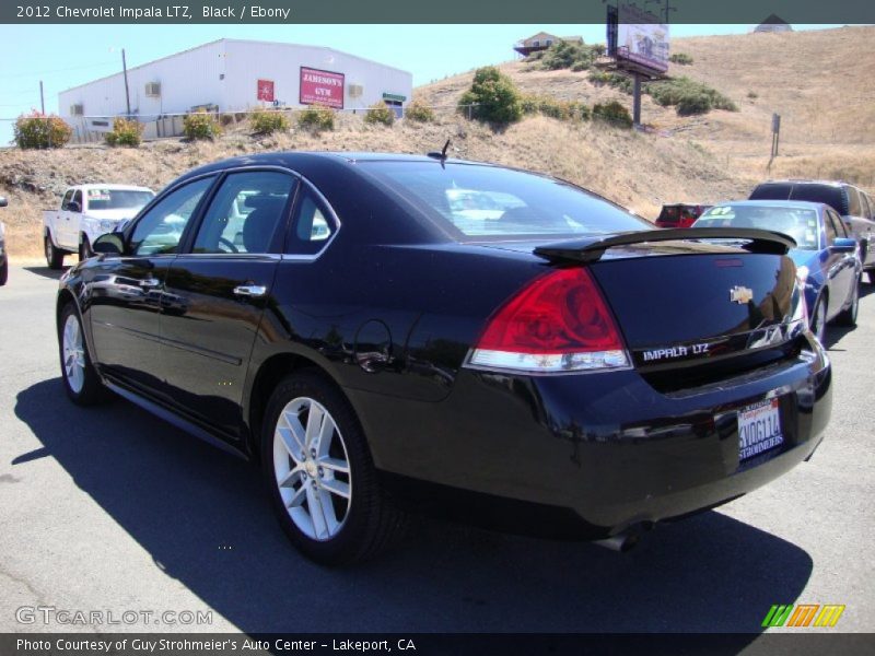 Black / Ebony 2012 Chevrolet Impala LTZ