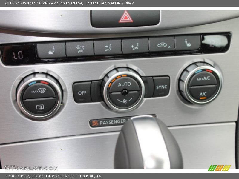 Controls of 2013 CC VR6 4Motion Executive