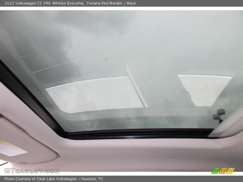 Fortana Red Metallic / Black 2013 Volkswagen CC VR6 4Motion Executive