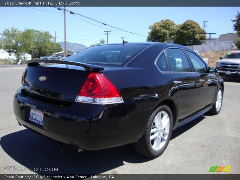 Black / Ebony 2012 Chevrolet Impala LTZ