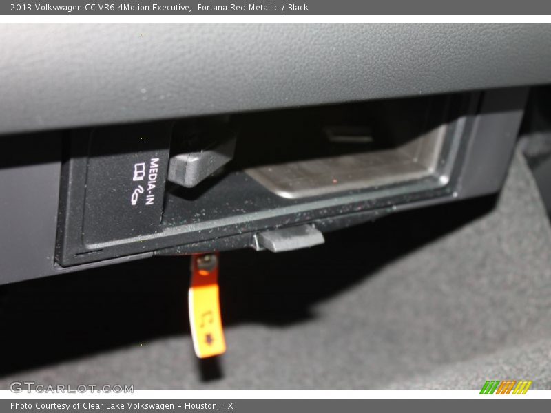 Fortana Red Metallic / Black 2013 Volkswagen CC VR6 4Motion Executive