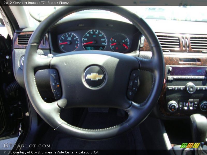Black / Ebony 2012 Chevrolet Impala LTZ