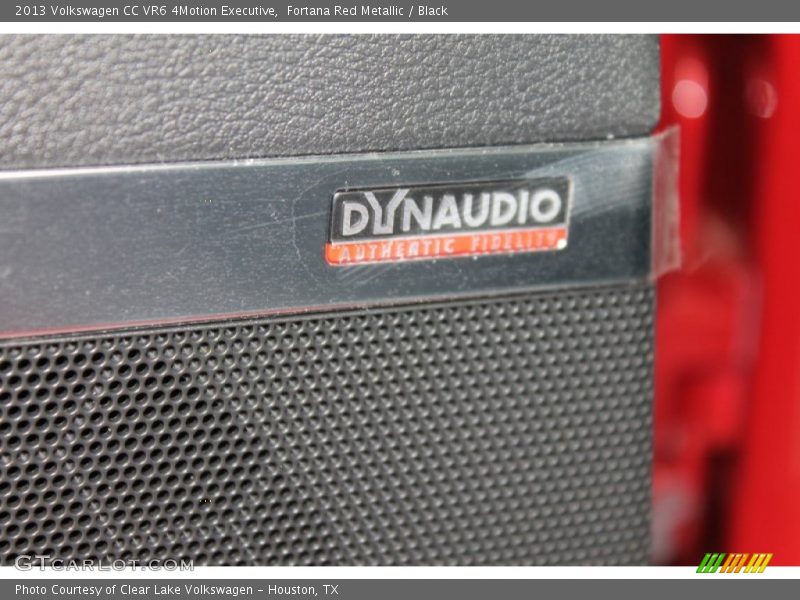 Fortana Red Metallic / Black 2013 Volkswagen CC VR6 4Motion Executive