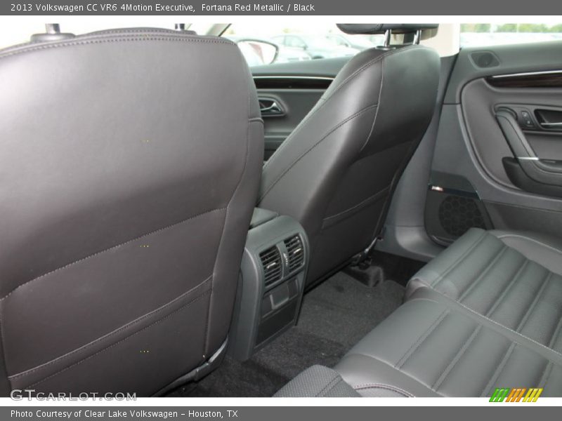 Fortana Red Metallic / Black 2013 Volkswagen CC VR6 4Motion Executive