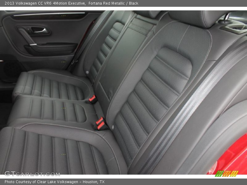 Fortana Red Metallic / Black 2013 Volkswagen CC VR6 4Motion Executive