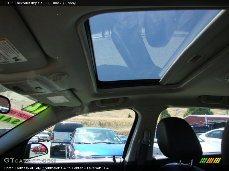 Black / Ebony 2012 Chevrolet Impala LTZ