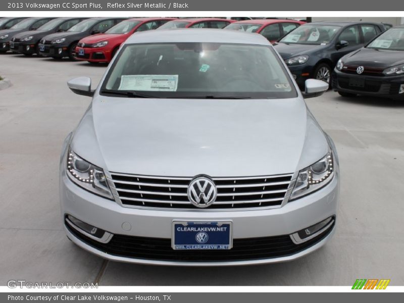 Reflex Silver Metallic / Black 2013 Volkswagen CC Sport Plus