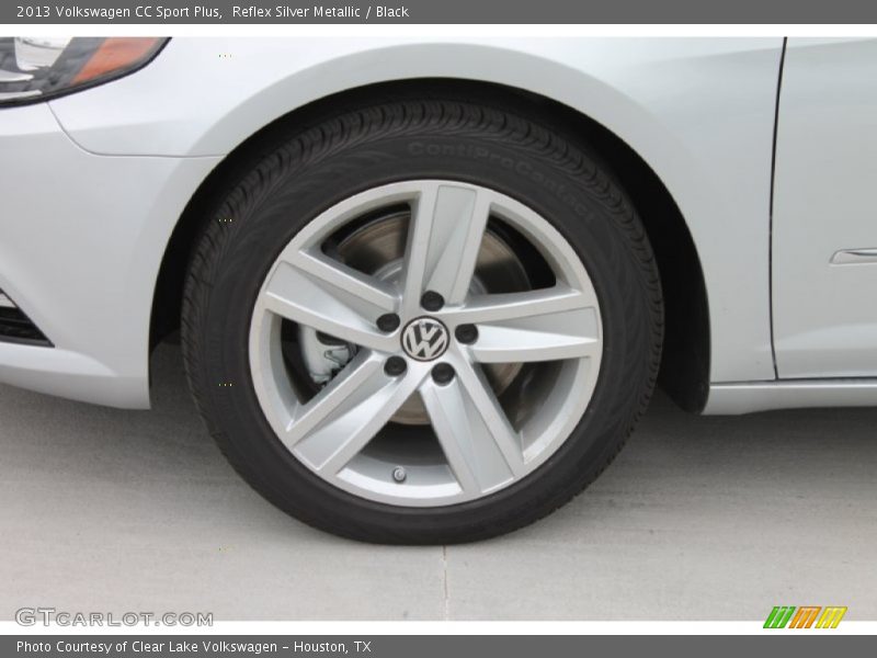 Reflex Silver Metallic / Black 2013 Volkswagen CC Sport Plus