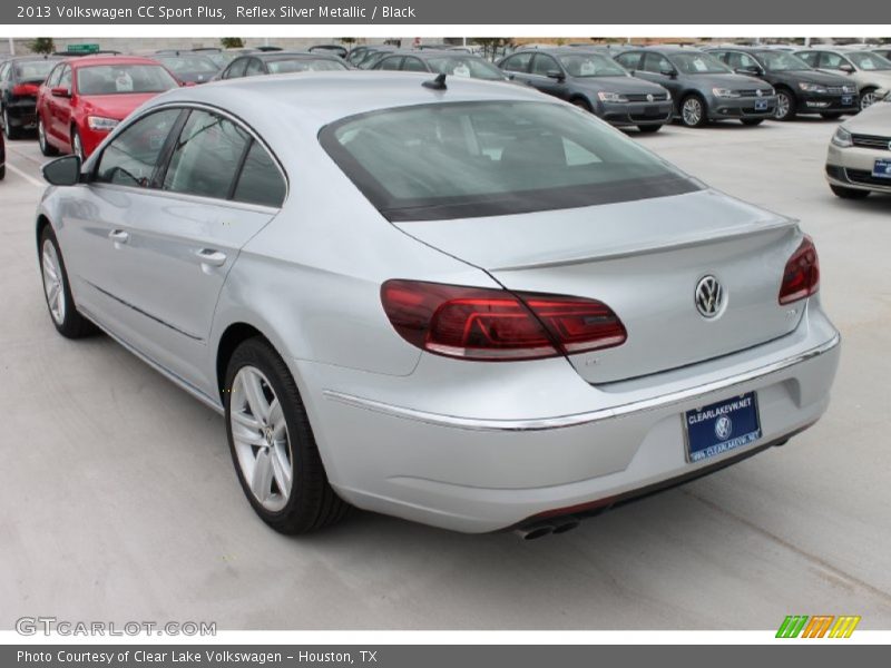 Reflex Silver Metallic / Black 2013 Volkswagen CC Sport Plus