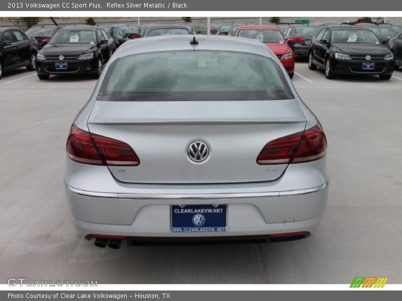 Reflex Silver Metallic / Black 2013 Volkswagen CC Sport Plus