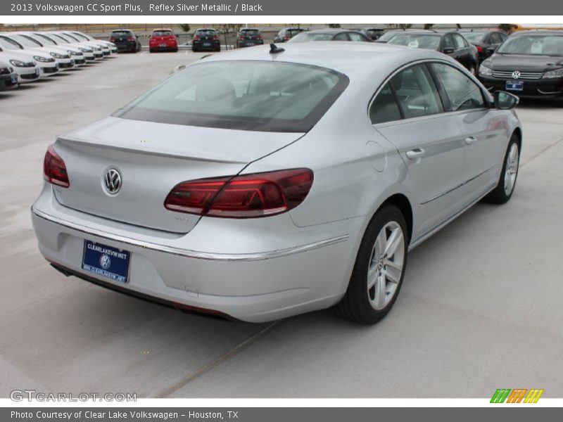 Reflex Silver Metallic / Black 2013 Volkswagen CC Sport Plus