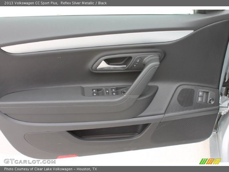 Reflex Silver Metallic / Black 2013 Volkswagen CC Sport Plus