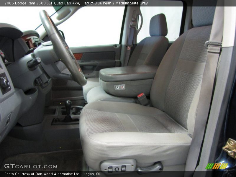 Patriot Blue Pearl / Medium Slate Gray 2006 Dodge Ram 2500 SLT Quad Cab 4x4