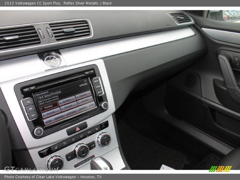 Reflex Silver Metallic / Black 2013 Volkswagen CC Sport Plus