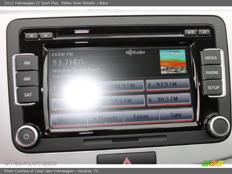 Reflex Silver Metallic / Black 2013 Volkswagen CC Sport Plus