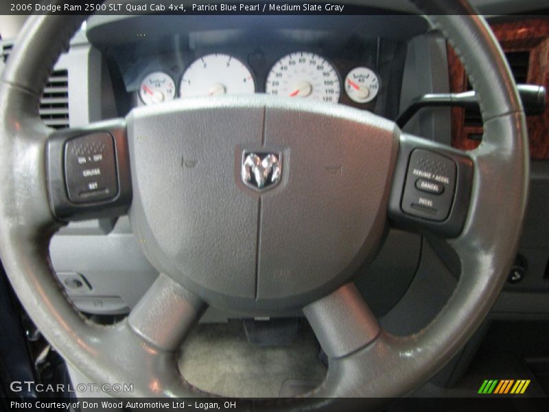 Patriot Blue Pearl / Medium Slate Gray 2006 Dodge Ram 2500 SLT Quad Cab 4x4