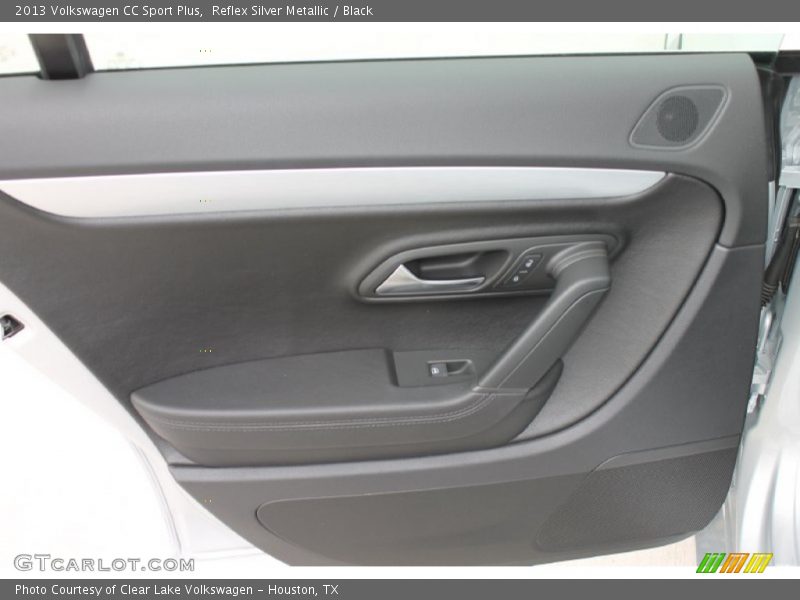 Reflex Silver Metallic / Black 2013 Volkswagen CC Sport Plus