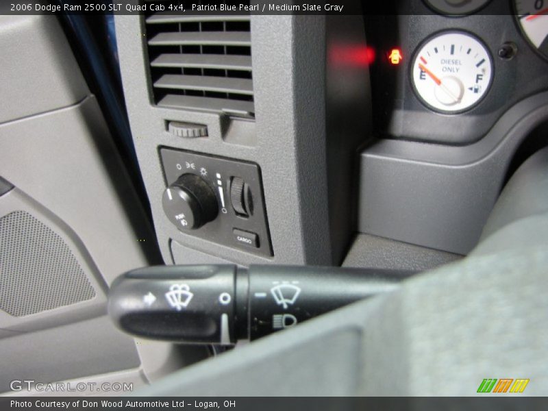 Patriot Blue Pearl / Medium Slate Gray 2006 Dodge Ram 2500 SLT Quad Cab 4x4