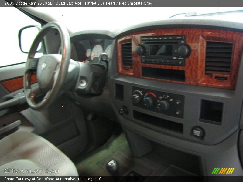 Patriot Blue Pearl / Medium Slate Gray 2006 Dodge Ram 2500 SLT Quad Cab 4x4