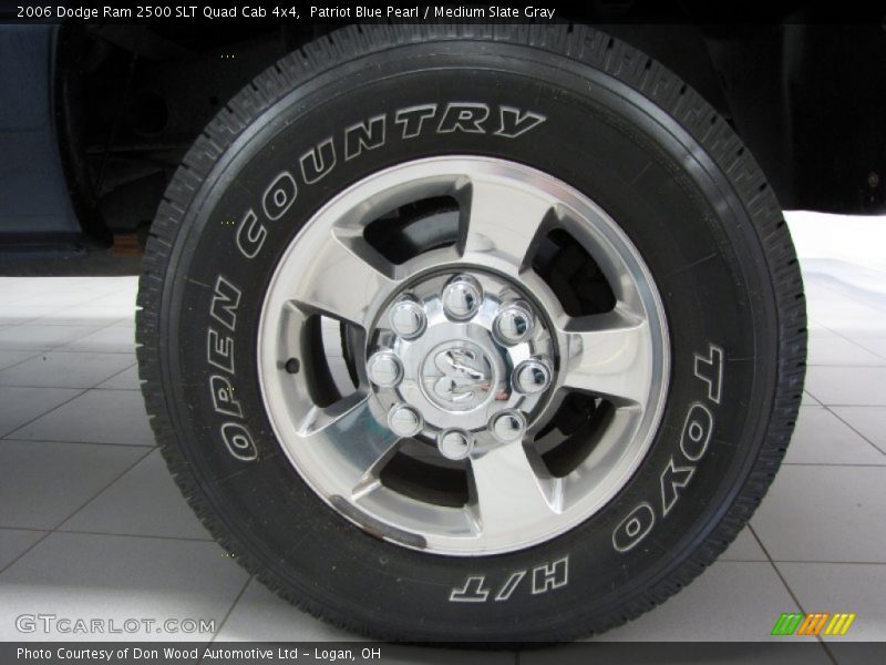 Patriot Blue Pearl / Medium Slate Gray 2006 Dodge Ram 2500 SLT Quad Cab 4x4