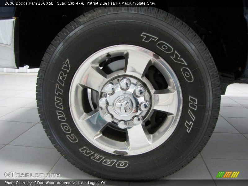 Patriot Blue Pearl / Medium Slate Gray 2006 Dodge Ram 2500 SLT Quad Cab 4x4