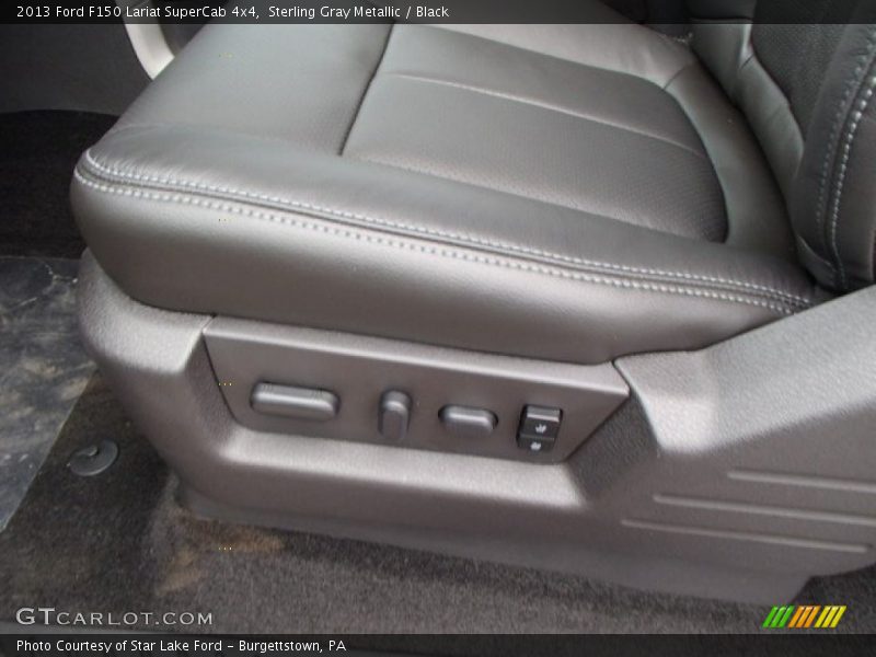 Front Seat of 2013 F150 Lariat SuperCab 4x4