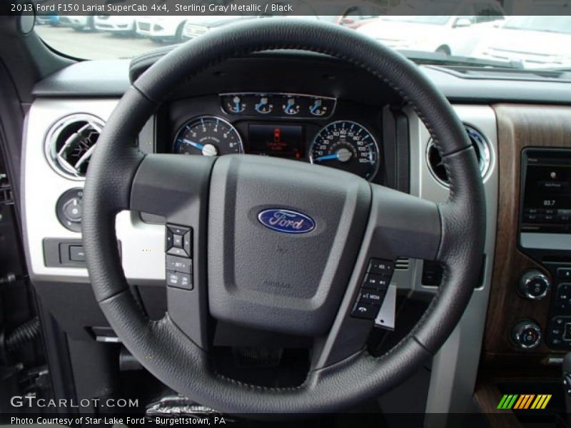  2013 F150 Lariat SuperCab 4x4 Steering Wheel