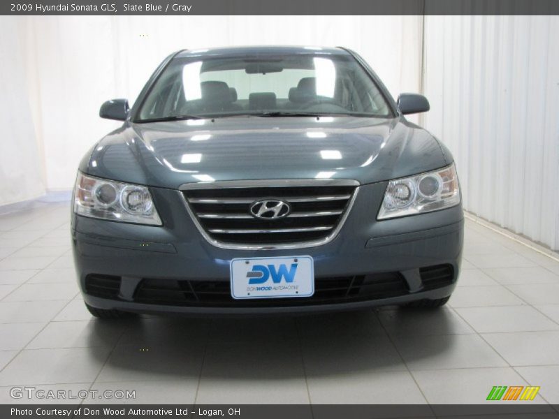 Slate Blue / Gray 2009 Hyundai Sonata GLS