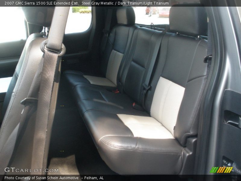 Steel Gray Metallic / Dark Titanium/Light Titanium 2007 GMC Sierra 1500 SLE Extended Cab
