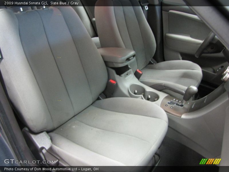 Slate Blue / Gray 2009 Hyundai Sonata GLS