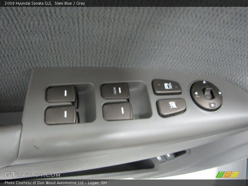 Slate Blue / Gray 2009 Hyundai Sonata GLS