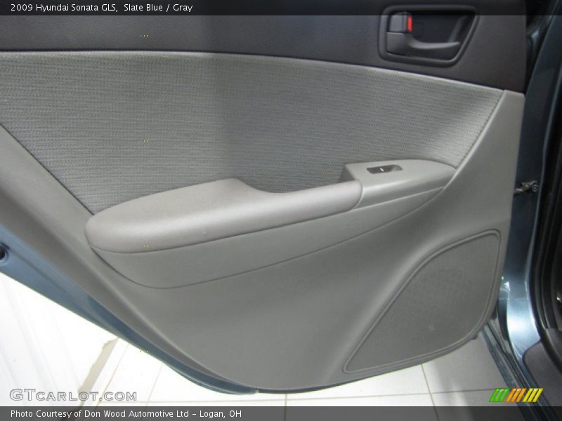 Slate Blue / Gray 2009 Hyundai Sonata GLS