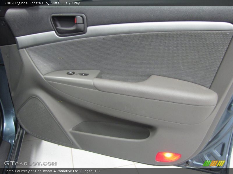 Slate Blue / Gray 2009 Hyundai Sonata GLS