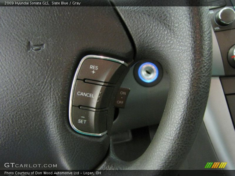 Slate Blue / Gray 2009 Hyundai Sonata GLS
