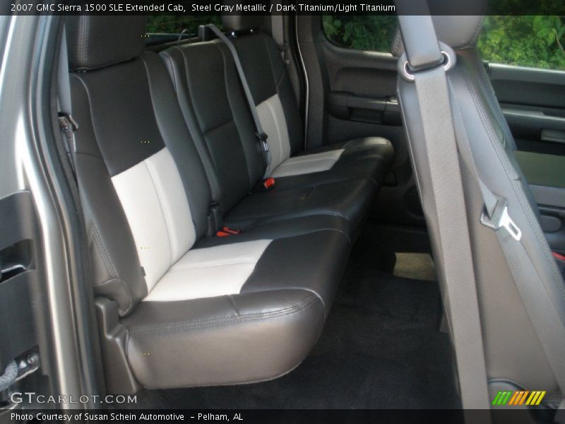Steel Gray Metallic / Dark Titanium/Light Titanium 2007 GMC Sierra 1500 SLE Extended Cab