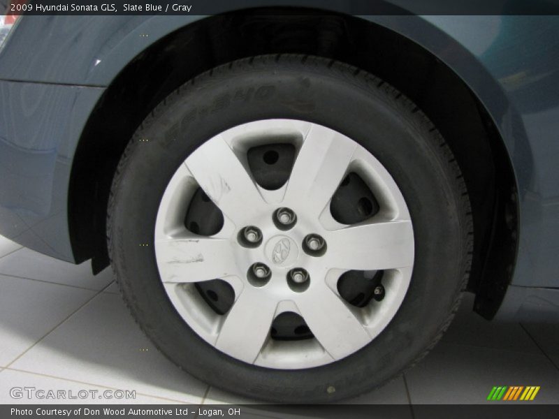 Slate Blue / Gray 2009 Hyundai Sonata GLS