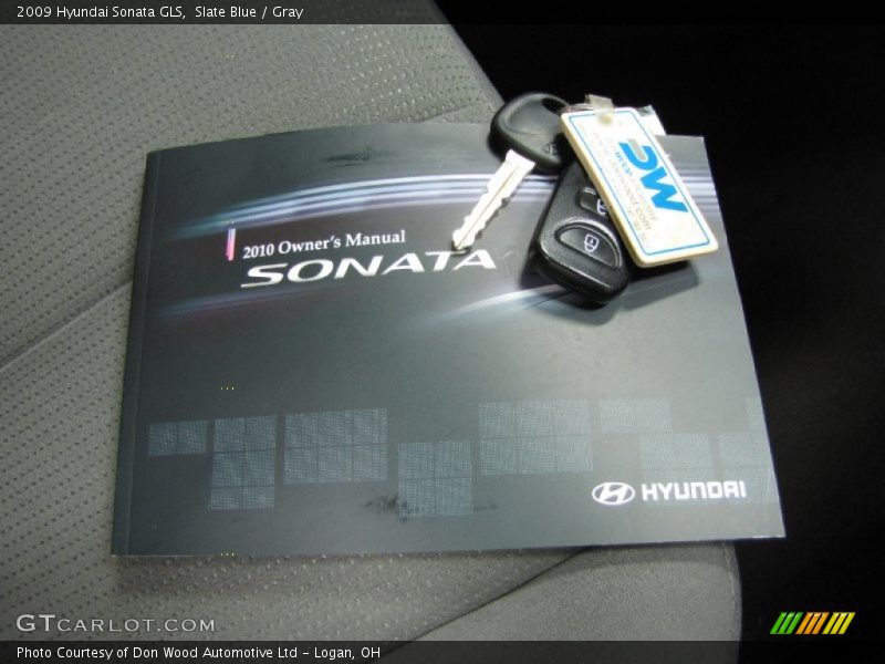 Slate Blue / Gray 2009 Hyundai Sonata GLS