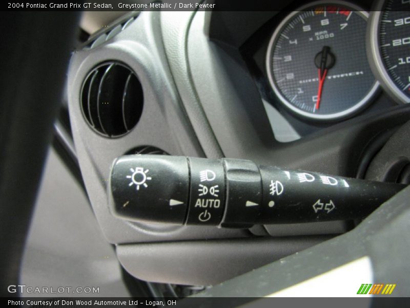 Controls of 2004 Grand Prix GT Sedan