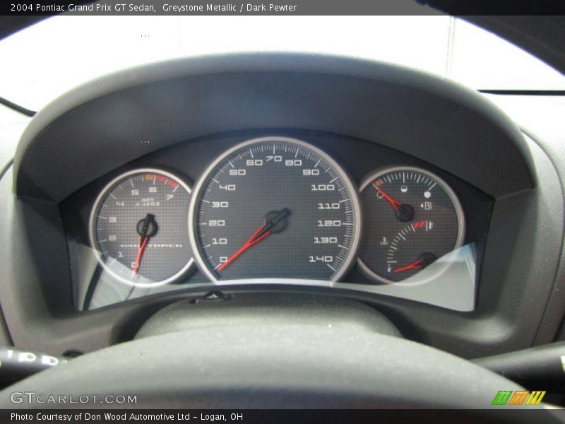  2004 Grand Prix GT Sedan GT Sedan Gauges