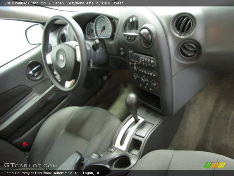 Greystone Metallic / Dark Pewter 2004 Pontiac Grand Prix GT Sedan