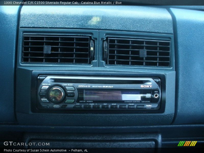 Catalina Blue Metallic / Blue 1990 Chevrolet C/K C1500 Silverado Regular Cab