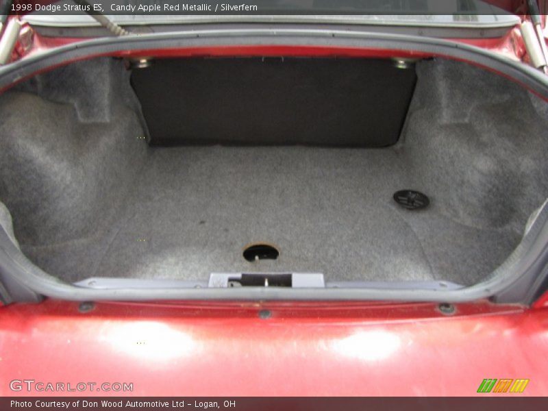Candy Apple Red Metallic / Silverfern 1998 Dodge Stratus ES
