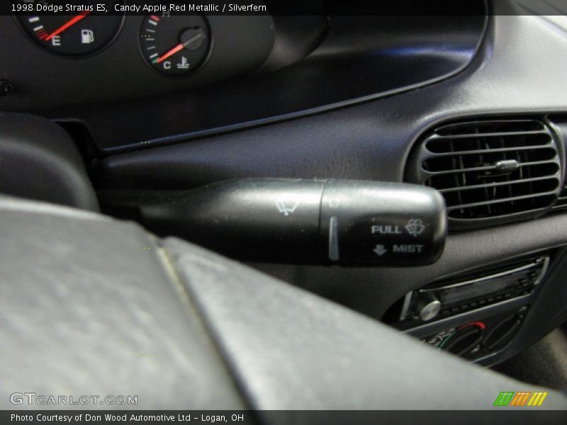 Candy Apple Red Metallic / Silverfern 1998 Dodge Stratus ES