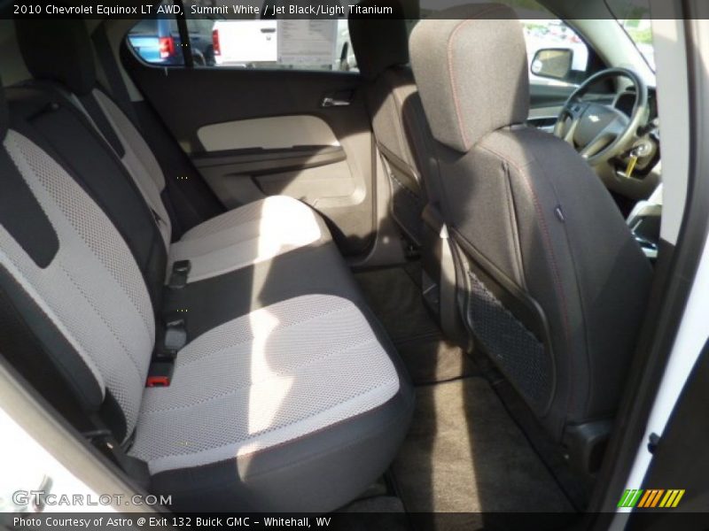Summit White / Jet Black/Light Titanium 2010 Chevrolet Equinox LT AWD