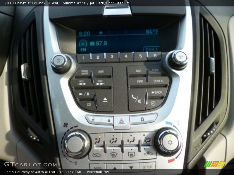 Summit White / Jet Black/Light Titanium 2010 Chevrolet Equinox LT AWD