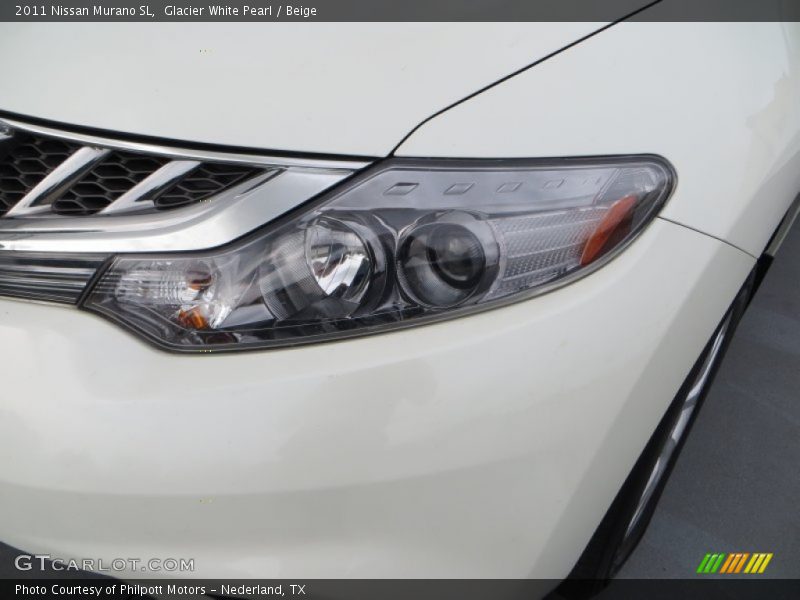 Glacier White Pearl / Beige 2011 Nissan Murano SL