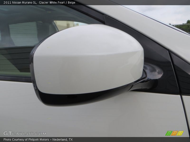Glacier White Pearl / Beige 2011 Nissan Murano SL