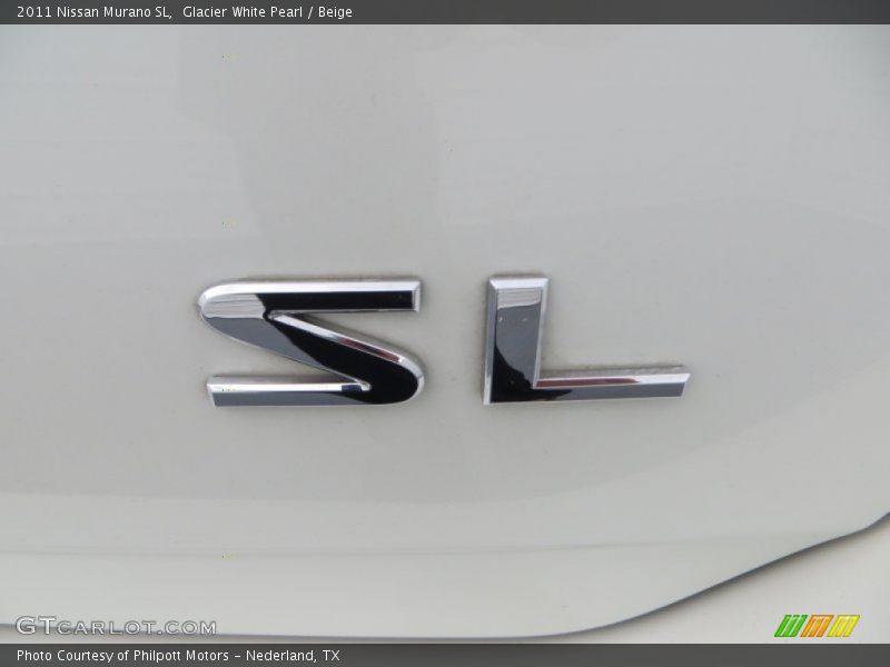 Glacier White Pearl / Beige 2011 Nissan Murano SL