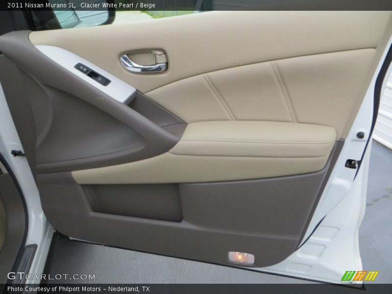 Glacier White Pearl / Beige 2011 Nissan Murano SL